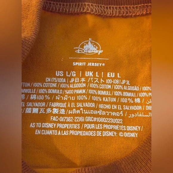 Disney Orange Bird Spirit Jersey, Epcot Flower & Garden Festival,Unisex - Picture 3 of 13